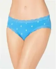 Jenni Moore Underwear Panty 3XL XXXL Cactus Print Blue Bikini