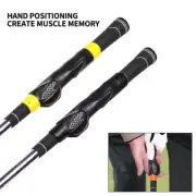 Golf Grip Trainer Attachment Golf Swing Trainer Beginner Training Grip-Aid