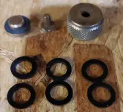 SIX (6) NEW COLEMAN GASKET ORINGS FOR COLEMAN 3 PIECE FUEL CAPS 242/247 LANTERNS