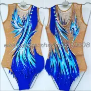 Stylish rhythmic gymnastics leotard/Acrobatic competition baton twirling leotard