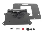 Kentrol BackSide License Plate Mount with LED's, for Wrangler JK; 80707