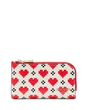 kate spade new york Devin Pixel Hearts Embossed Leather Wallet