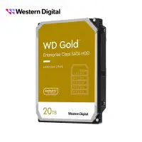 在飛比找Yahoo奇摩購物中心優惠-WD202KRYZ 金標 20TB 3.5吋企業級硬碟