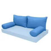 |COVER ONLY| STYLE 2 Twin Bolster Pillow Daybed Porch Swing Knife Edge AD102