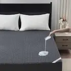 King Mattress Protector, Waterproof Noiseless Mattress Cover with Deep Pocket
