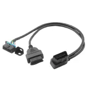 OBD OBD II Splitter Extension Y Cable J1962 for GPS Tracking Devices Car Tracker