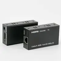 在飛比找樂天市場購物網優惠-[3大陸直購] HDMI 訊號延長器 1對2入 60米 HD