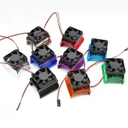 40x40mm 4074 4274 1515 RC Car Motor Hot Sink W/ Fan for RC Car 1/8 1/10 1/12 Scale RC Car Parts