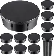 Gulfmew 10 Pack Sprinkler Head Caps Compatible with Hunter Pro Sprinklers, Spray Shut Off Cap with Fluoroelastomer Seals Compatible with Hunter Pro, Black Spray Head Cap & O Ring