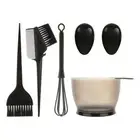 Hairdressing Tint Tool Hair Dye Color Brush Hair Dye Bowl Hair Coloring Set
