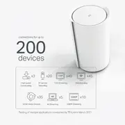 TP-LINK Deco AX5400 VDSL Whole Home Mesh Wi-Fi 6 Modem System (2-pack)