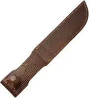 Sheaths Straight Knife 7" Brown Lizard Leather Fixed Blade Knife