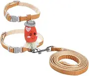 Hohopeti 1 Set Cat Harness and Leash Lightweight and Comfortable Pet Walking Gear for Cats Kittens Puppies and Pets Stylish Design Easy to Store