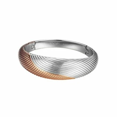 Joop Women's Bracelet Stainless Steel Silver Rose Waves JPBA10084A600