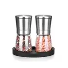 VKCHEF Pepper Mill Pepper Mill Manual Rock Salt Large Salt Mill Set... Brand New
