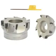 90 degree Indexable Face Mill Cutter Use APMP APKT CNC 4 x 1-1/2 inch 8 Flute