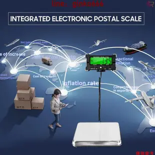 【壹釐米工具】不鏽鋼地磅秤 200kg量程0.05kg精度一件式可收納電子秤 液晶背光/自動關機/數據保持/去皮/計數