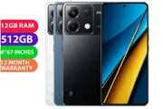 Xiaomi Poco X6 Pro Dual SIM 5G (12GB RAM, 512GB, Black) - BRAND NEW