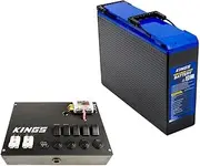 Adventure Kings 100AH Slim Lithium Battery + 12V Control Box
