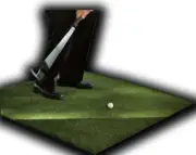 44 in x 60 in Golf Club Mat Chipping Residential Fairway Rough Chip Practice