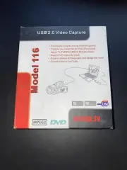 USB 2.0 Audio Video Capture Recorder Grabber For VHS,V8 Hi8,8mm,TV,camcorder