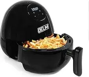 [DELM] 1.8L Air Fryer, LED Touch, Compact & Space-Saving, Easy Cooking with Perfect Results – Recipes Included!"