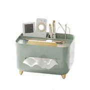 Multifunctional storage box, texture storage box, large napkin container with multi -compartment