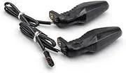 Front Rear Turning Indicator Lights Turn Signal Light, for R1250GS ADV S1000R S1000rr S1000XR F900XR Motorcycle Accessories Rear Flasher Indicator Lamp Motorcycle Turn Signal Lights(BLACK Smok