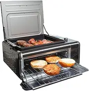 [Kitchen Couture] 9-in-1 Sensei Digital Air Fryer Oven and Grill 17 Litre With Pizza Stone Stainless Steel