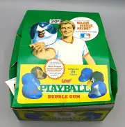 1980 Leaf Playball Bubble Gum & Mini Baseball Helmets ~ Complete Box, 24 Packs