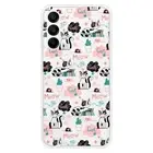 Printed silicone case compatible with Samsung Galaxy A15 Meow