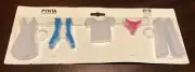 Laundry Room Art Clothing Line Plastic IKEA Pynta Discontinued Monika Mulder Vtg