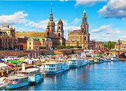 HUADADA Jigsaw Puzzles for Adults 1000 Pieces, Puzzles for Adults 1000 Piece, Challenging Game Toys, Impossible Puzzle, Family Decoration Puzzle - Dresden