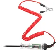 Metal Plastic Tester for Circuit Test Voltage Tester Electrical Tester with Spring Wire Automotive Light Tester for Vehicle