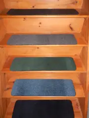 9" x 30" Step 100% FLEXIBLE Vinyl Outdoor/ Indoor Stair Treads Peel and Stick