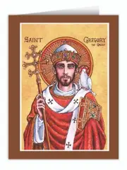 6 Saint Gregory the Great Note Cards with Envelopes