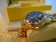 NEW OPEN BOX INVICTA VINTAGE SWISS MADE EBAUCHE AUTOMATIC 1948 18KT* YELLOW GOLD