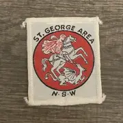 St George Area NSW County District Cloth Patch Badge Boy Scouts Scouting