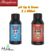 Flairform pH UP or DOWN NON-HAZARDOUS HYDROPONIC pH ADJUSTMENT SOLUTIONS 250ml