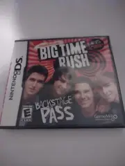 Nintendo DS Big Time Rush: Backstage Pass NEW