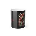 Color Morphing Mug - Punk Rock Design, Heat Sensitive Coffee Cup, Unique Gift