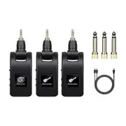 Microphone System Guitar Transmitter and Receiver for Dynamic Microphone Guitar Condenser Microphone