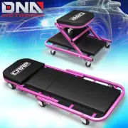 40" Folding Automotive Creeper for Garage Mechanic Rolling Under Car Purple