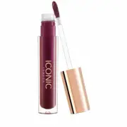 Iconic London Lip Plumping Gloss [Sex Kitten] Full Size - Lipstick Plum Red