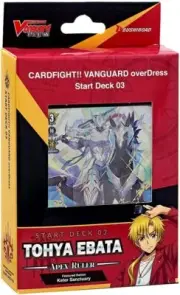 Cardfight!! Vanguard overDress - Tohya Ebata Apex Ruler Start Deck 03 New CFV SE