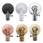 E27/E26 Modern Edison Vintage Ceiling Light Wall Lamp Bulb Holder Socket Sconce 24 BLACK