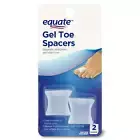 Equate Gel Toe Spacers, 2 count