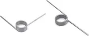 V-Spring,Torsion Spring,10pcs 65mn Steel Helical Torsion Spring Wire Diameter 1.8mm V-Shaped Angle 60 90 120 180 Degrees Torsion Spring, 10 Pieces (Color : 1.8x18x5.4mm (60 Degrees))