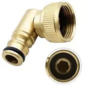 Swivel Elbow Elbow Brass For Hoselock Plug For Hosereels Gold Hose Reel