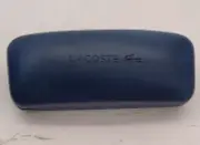 LACOSTE NEW Case Sunglasses Eyewear BLUE ORIGINAL HARD clamshell